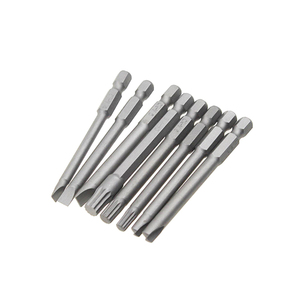 50pcs Long Screwdriver Bits Kit Cr-V Alloy Steel Flat Phillips Pozi Tri Wing Torx Hex Star Spline Square <strong>Driver</strong> Bits <strong>Sets</strong> - Product Image 4
