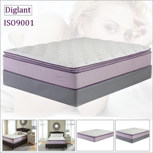 Colchón Económico de Espuma Viscoelástica y Resortes de 6, 7 y 10 Pulgadas para Cama Individual de 3 Pies y Cama Doble de 4 Pies y 6 Pulgadas - Product Image 1