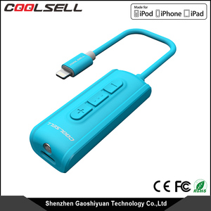 2017 Date venir MFi certifié <span class=keywords><strong>casque</strong></span> sans fil <span class=keywords><strong>8</strong></span> broches à Salut Fi Audio Écouteurs Adaptateur/adaptateur <span class=keywords><strong>pour</strong></span> <span class=keywords><strong>iphone</strong></span> 7 - Product Image 4