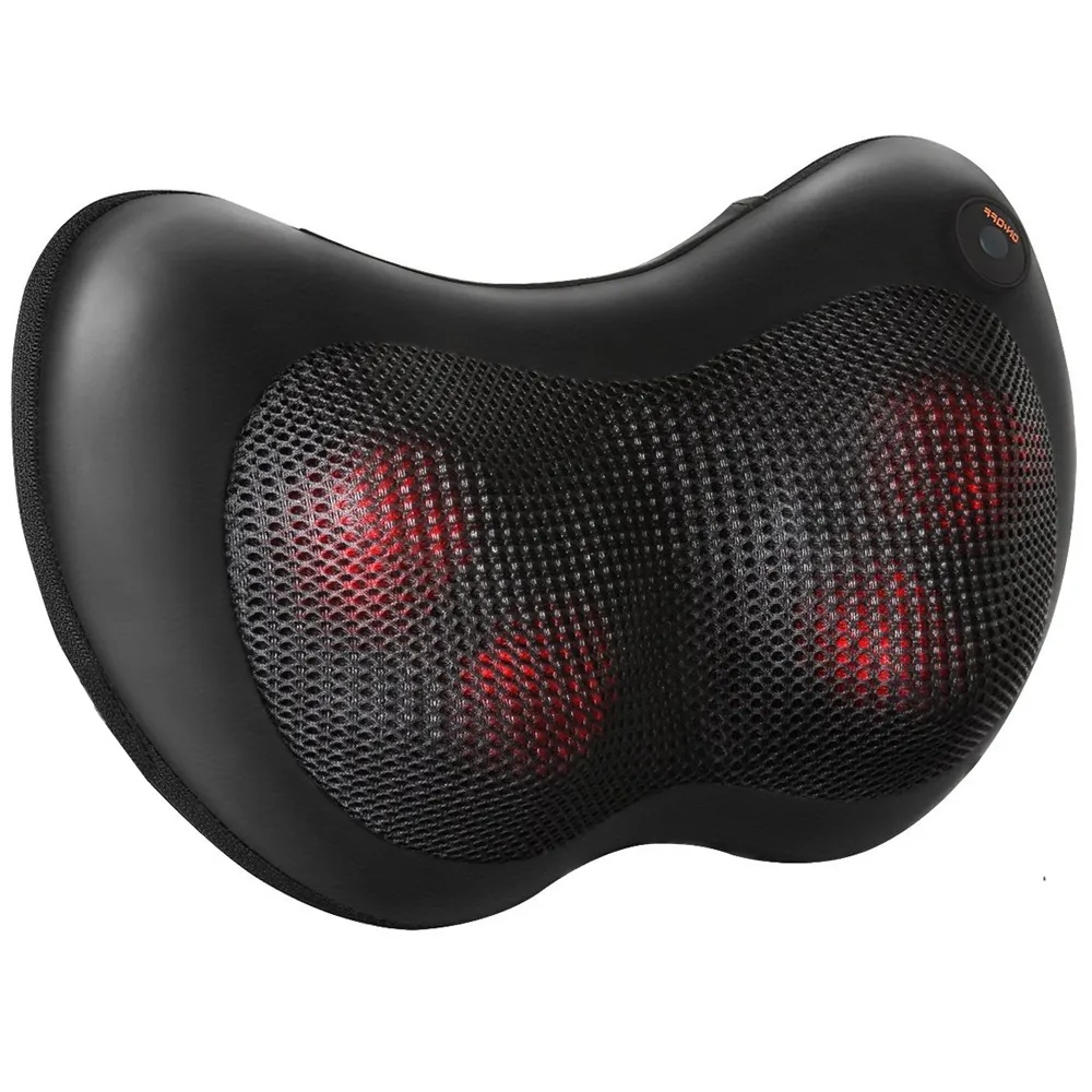 new style infrared heat shiatsu Kneading car home massage pillow