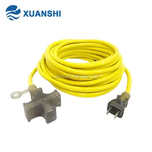 PSE standard japan type electrical extension cord multiple socket