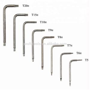 <span class=keywords><strong>Set</strong></span> di 8 <span class=keywords><strong>Chiavi</strong></span> <span class=keywords><strong>a</strong></span> <span class=keywords><strong>Stella</strong></span> Torx Esagonali ad Alta Durezza T5 T6H T7H T8H T9H T10H T15H T20H - Product Image 3