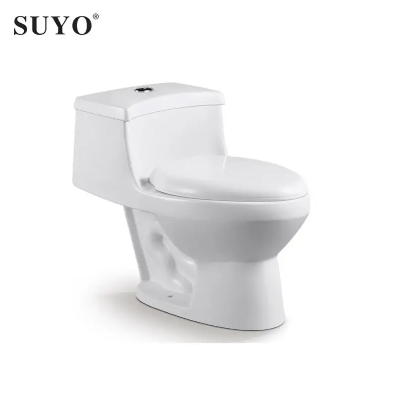 Good price S-trap 300mm roughing in siphonic ceramic sanitary ware bathroom one piece toilet commode