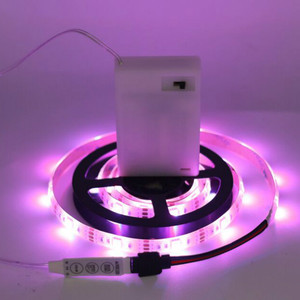 Kết nối USB LED Strip băng ánh sáng linh hoạt có thể sạc lại pin Powered với màu sắc từ xa thay đổi - Product Image 4