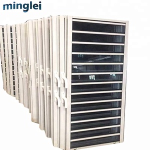 MINGLEI fenêtres modernes en aluminium à cadre mince fenêtres à Louvre en aluminium anodisé - Product Image 1