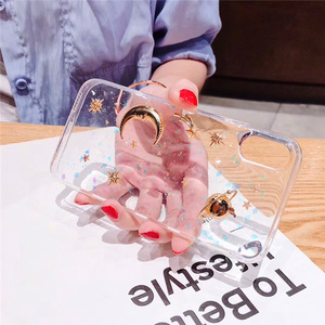 Glitter Star Planet สำหรับ <span class=keywords><strong>iPhone</strong></span> X <span class=keywords><strong>XS</strong></span> XR <span class=keywords><strong>XS</strong></span> MAX โปร่งใสกรณีสำหรับ <span class=keywords><strong>iPhone</strong></span> 8 PLUS 7 6 6s ปกหลัง - Product Image 4
