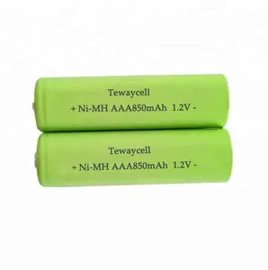 CE, ROHS 승인 AA 850mAh 1.2V NIMH 충전식 배터리 RC 장난감, 전기 장난감, 전동 공구