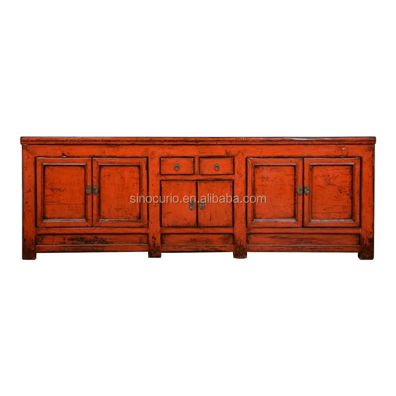Chinese antique tv furniture reproduction living room cabinets tv stand