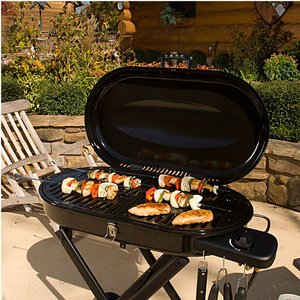 Portable Grils À Gaz Valise Style <span class=keywords><strong>de</strong></span> Grilles <span class=keywords><strong>de</strong></span> barbecue avec Grande Surface <span class=keywords><strong>De</strong></span> <span class=keywords><strong>Cuisson</strong></span> - Product Image 2