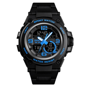 <span class=keywords><strong>Reloj</strong></span> de pulsera <span class=keywords><strong>binario</strong></span> <span class=keywords><strong>Skmei</strong></span> 1452 para hombre, <span class=keywords><strong>reloj</strong></span> con alarma Digital, <span class=keywords><strong>reloj</strong></span> de acero inoxidable resistente al agua - Product Image 2