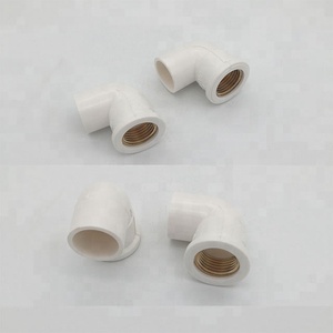 Coude à denture interne en PVC et cuivre ou coude en PVC avec filetage mâle ou coude à filetage interne - Product Image 3