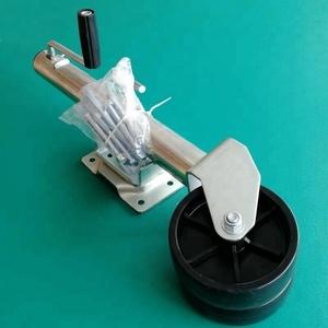 1500lbs 10 "Jack de remorque de voyage <span class=keywords><strong>Roue</strong></span> <span class=keywords><strong>jockey</strong></span> pivotante marine à <span class=keywords><strong>double</strong></span> <span class=keywords><strong>roue</strong></span> - Product Image 3