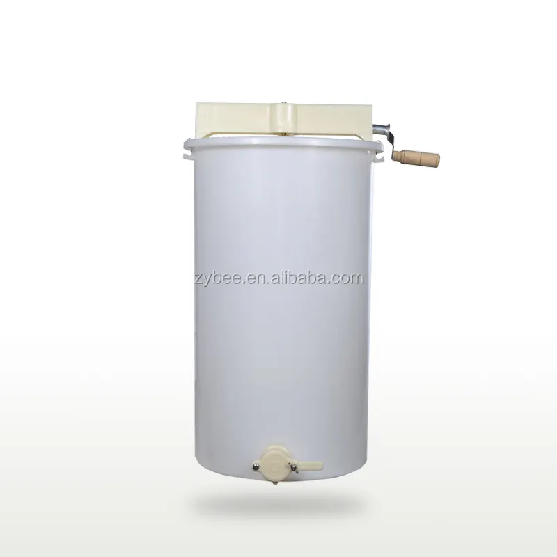 2 frames manual plastic honey extractor used for 7.5kg/10kg/15kg honey processing for dadant beehive