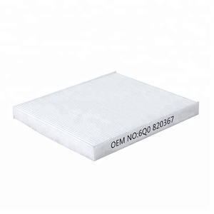 Filtro de <span class=keywords><strong>Aire</strong></span> de Cabina 6Q0820367 para Audi, Seat, Skoda, Volkswagen - Certificado ISO/TS16949, Garantía de 10000 Millas - Product Image 1