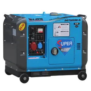 חדש סופר שקט חופה 5KW דיזל גנרטור 10 hp גנרטור