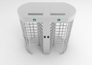 Puerta de barrera Seguridad Control DE ACCESO RFID Solución de sistema de seguridad de puerta de torniquete de altura completa biomátrica - Product Image 4