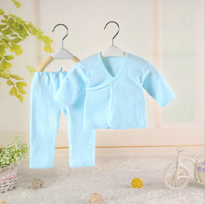 Puro <span class=keywords><strong>cotone</strong></span> abbigliamento bambino appena nato della biancheria intima del bambino del <span class=keywords><strong>cotone</strong></span> puro del vestito kimono 0-3 mesi vestiti del bambino - Product Image 3