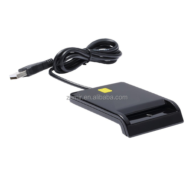 ATM EMV USB Credit Smart Card Reader / CAC Common Access Card Reader Writer