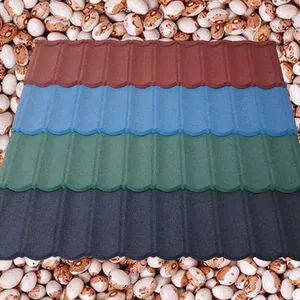 stone chips coated metal roofing tile