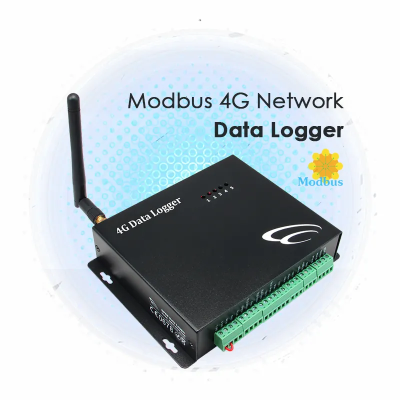 4G Ethernet Data Logger Easy setup via USB port by PC software for environmental monitoring system