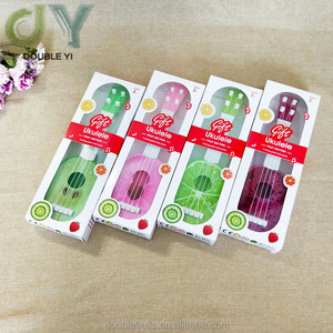 Bambini all'ingrosso di frutta chitarra venatura del legno ukulele strumento musicale giocattolo di musica del violino - Product Image 4