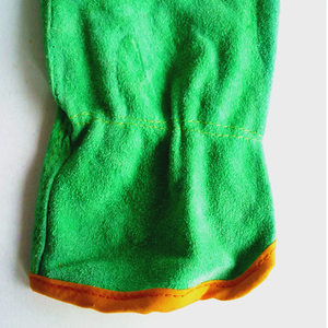 Verde 10 "pulgadas <span class=keywords><strong>Buffalo</strong></span> Dring Guantes de trabajo de cuero de vaca Guantes de jardín - Product Image 5