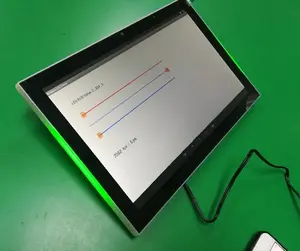 会議室の予約用のRJ45 poe、wifi、LEDライトを備えた簡単なウォールマウント10.1インチAndroidタブレットPC