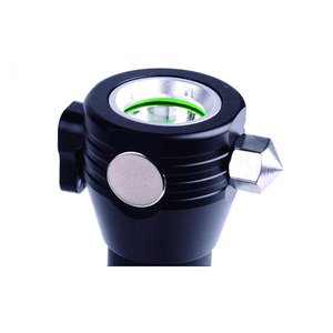 Sạc Dự Phòng Đi Bộ Đường Dài Cắm Trại Ngoài Trời Đa Năng <span class=keywords><strong>5</strong></span> Trong <span class=keywords><strong>1</strong></span> Đèn Pin Sạc USB Năng Lượng Mặt Trời Kèm Búa An Toàn Và La Bàn - Product Image 3