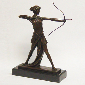 Statue de femme en métal bronze, personnalisé, d'usine, 1 pièce - Product Image 1