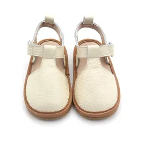 Biebeinoya — chaussures en cuir pour enfants, souliers à la mode pour petites filles, couleur dorée, nouvelle collection