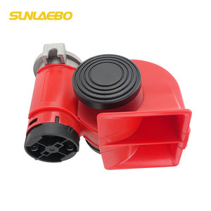 Kits de klaxons automobiles à double tuyau 12V/24V CC à prix de gros, conception de haut-parleurs ABS à 2 voies pour automobiles - Product Image 4