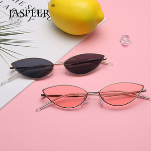 Jaspeer mens uv400 sol yiwu pequeños nuevos productos sol flexión océano color gafas de sol del gato del metal - Product Image 1