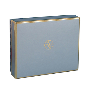 Wholesale Neutral Holiday paper big gift box golden, large Christmas gift boxes