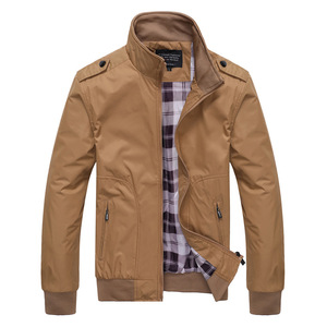 Chaquetas de cuello levantado para <span class=keywords><strong>hombre</strong></span>, chaqueta informal <span class=keywords><strong>juvenil</strong></span>, precio al por mayor de China, novedad de otoño - Product Image 1