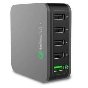 Cargador USB Universal Inteligente Qualcomm QC 3.0, Salida de Potencia Adaptativa de 40W, Protección OTP, Estándar de Enchufe Estadounidense, Importación Directa de Vietnam - Product Image 2