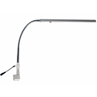 Lampe de bureau à bras pivotant d'architecte en métal, lampe à LED avec pince, intensité réglable, lampe de Table pour drapé le soin des yeux