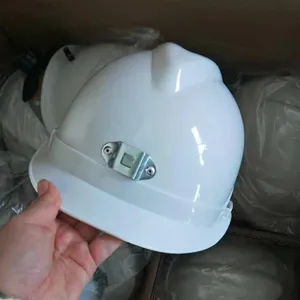 Capacete de segurança industrial para mineração, segurança industrial, chapéu duro para miner com suporte para lâmpada