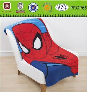 Manta Cubrecamas Polar De Vellón Rojo Azul Marvel <span class=keywords><strong>Spiderman</strong></span> City Niños Caracter - Product Image 1