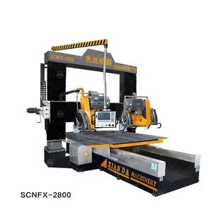 SCNFX-2800 Vier Blade Lifting Gantry Type Steen Profilering Lijnen Snijmachine