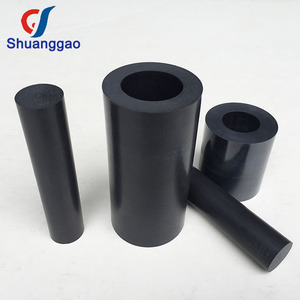 Özel çeşitli boyutlarda plastik siyah karbon fiber dolgulu <span class=keywords><strong>PEEK</strong></span> tüp - Product Image 1