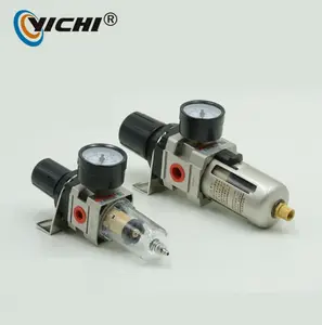 SMC type air filter regulator AW5000-06 AW5000-10pneumatic regulator water drain traps air filter regulator with gauge