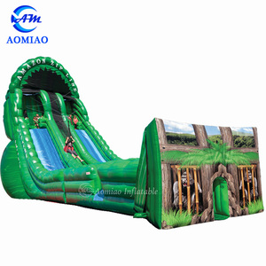 Khổng Lồ Exhilarating 80 Feet Inflatable Zip Dòng Inflatable Thể Thao Trò Chơi - Product Image 4