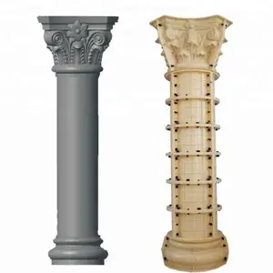 Moldes de columna de pilares de hormigón romano decorativos de 25cm de diámetro, a la venta