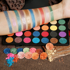 Belleza cosméticos pro 35 clásicos de color neutral warm paleta sombra barato 35 color maquillaje paleta de sombra - Product Image 2