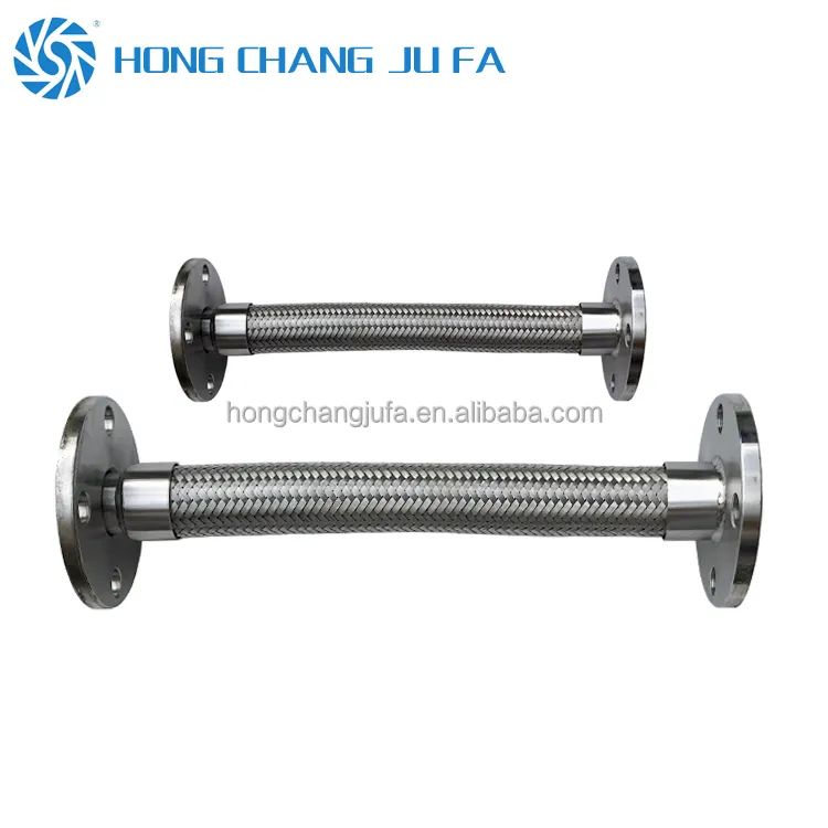 Sản xuất tính linh hoạt cao SS316 bện sóng ống kim loại linh hoạt dưới đây/pipe