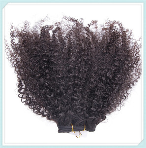 Meilleures ventes <span class=keywords><strong>Alibaba</strong></span> : Cheveux vierges afro crépus pour femmes noires, mèches de cheveux crépus mongols, cheveux de mode pour femmes - Product Image 3