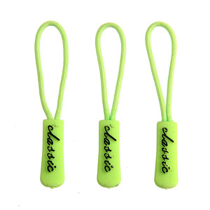 Custom Logo PVC Zipper Pullers and <strong>Rubber</strong> <strong>Slider</strong> for Clothing Made of Durable Plastic - Product Image 5