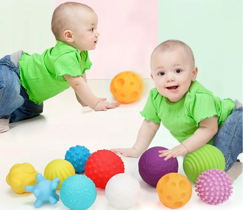 Palle Spremere e Agitarsi Rimbalzante Giocattoli Multi Forma con Colori Vivaci e Suona bene del bambino prodotti per bambini per il Bambino