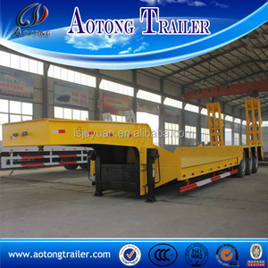 <span class=keywords><strong>Eje</strong></span> tri 50 toneladas volquete semirremolque para el transporte <span class=keywords><strong>de</strong></span> maquinaria pesada - Product Image 3