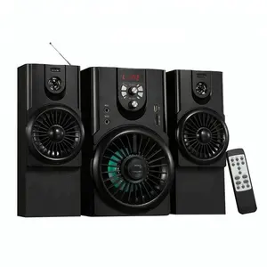 Serieq Speaker Aktif Soundbar Bass Berat, Subwoofer Bluetooth Nirkabel 5.1, Sistem Teater Rumah Surround